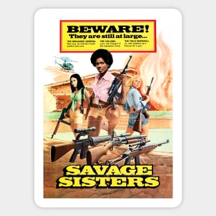 Savage Sisters Sticker